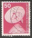 Stamps Germany -   Raisting estación de tierra