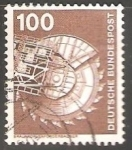 Stamps Germany -   Braunkohlebagger