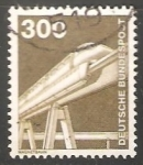 Stamps Germany -  Magnetbahn- levitación magnética