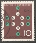 Stamps Germany -  Benzolformel