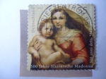 Stamps Germany -  500 Jahre Sixtinische madonna.