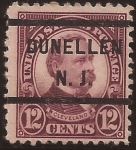 Sellos de America - Estados Unidos -  Grover Cleveland 1922 12 centavos