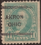 Sellos de America - Estados Unidos -  Rutherford B. Hayes 1922 11 centavos