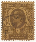Stamps United Kingdom -  King Edward VII