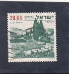Stamps Israel -  panorámica Rosh Pinna