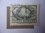 Stamps Romania -  Sarmisege Tuza - Coliseum