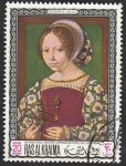 Stamps : Asia : United_Arab_Emirates :  Ras al Khaima - 45 - Cuadro del Museo de Londres