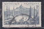 Sellos de Europa - Francia -  panoramica de Marsella