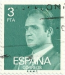 Stamps Spain -  SERIE BÁSICA JUAN CARLOS I. Ia SERIE FOSFORESCENTE. VALOR FACIAL 3 Pts. EDIFIL 2346P