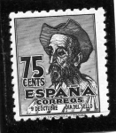 Sellos de Europa - Espa�a -  IV Centenario del Nacimiento de Cervantes. Don Quijote