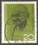 Stamps Germany -  Gandhi 