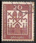 Stamps Germany -  St. Bernward & St. Godehard 