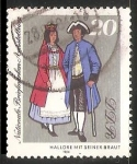 Stamps Germany -  Hallore mit seiner braut