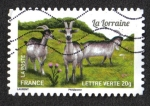 Stamps France -  Cabras de Nuestra Región