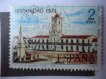 Stamps Spain -  Ed:2214 - Hispanidad 1974 - Cabildo de Buenos Aires 1829.