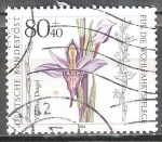 Stamps Germany -  Para el bienestar-Orquídeas. 