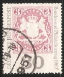 Stamps Germany -  bundes und philatelist tag 1969