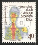 Stamps Germany -  Gesundheit durch vorsorge gegen den krebs