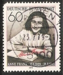 Stamps Germany -  Anne Frank 