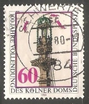 Stamps Germany -  100 jahre Vollendung des Kolner Dom - catedral de Colonia