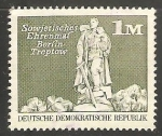 Stamps : Europe : Germany :  Sowjetisches Ehrenmal Berlin Treptow- Monumento de Guerra Soviético