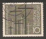 Stamps Germany -  Kriegsgräberfürsorge -Cementerios de los caídos de guerra alemanes 