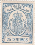 Stamps Spain -  timbre para facturas-sin valor postal (23)