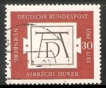 Stamps Germany -  albrecht durer nuremberg