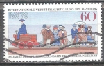 Stamps Germany -  IVA 79'', Transporte Internacional de Exposiciones de Hamburgo.100 años de trenes eléctricos.