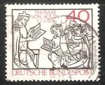 Stamps Germany -  Thomas Von Aquin
