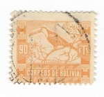 Stamps Bolivia -  Tucán