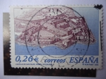 Stamps Spain -  Ed:3986 - Castillo de San Felipe. Ferrol (La Curuña)