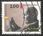 Stamps Germany -  Pul Hindemith