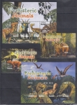 Stamps Asia - Maldives -  dinosaurs