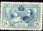 Stamps Spain -  Exposicion Industrias de Madrid