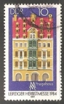 Stamps Germany -  Leipziger herbstmesse 1984