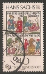 Stamps Germany -  Hans sachs