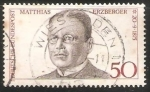 Stamps Germany -  Matthias Erzberger