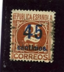 Stamps Spain -  Cifras