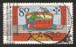 Stamps Germany -  Ube 450 jahre deutsches reinheitsgebot für bier