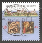 Stamps : Europe : Germany :  klosterinsel rheinau - Monasterio de Reichenau Patrimonio de la Humanidad UNESCO