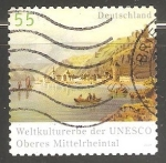 Stamps Germany -  Valle del Rin