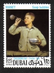Stamps United Arab Emirates -  Día del Niño: Pinturas, Dubai
