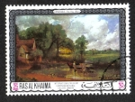 Stamps United Arab Emirates -  Las pinturas de las galerías de Londres, Munich y Sao Paulo, Ras al Kahima