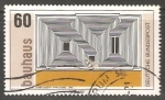 Stamps Germany -  Sanctuary, Joseph Albers, Lithographia
