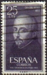 Stamps Spain -  ESPAÑA 1955 1166 Sello Centenario Muerte San Ignacio de Loyola Usado