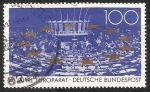 Stamps : Europe : Germany :  40 jahre europa deutsche bundespost