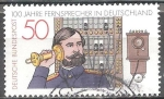 Stamps Germany -  Centenario de teléfono en Alemania.