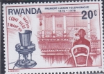Stamps Rwanda -  CENTENARIO PRIMERA ESTACIÓN TELEFÓNICA