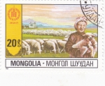 Stamps : Asia : Mongolia :  GANADO LANAR